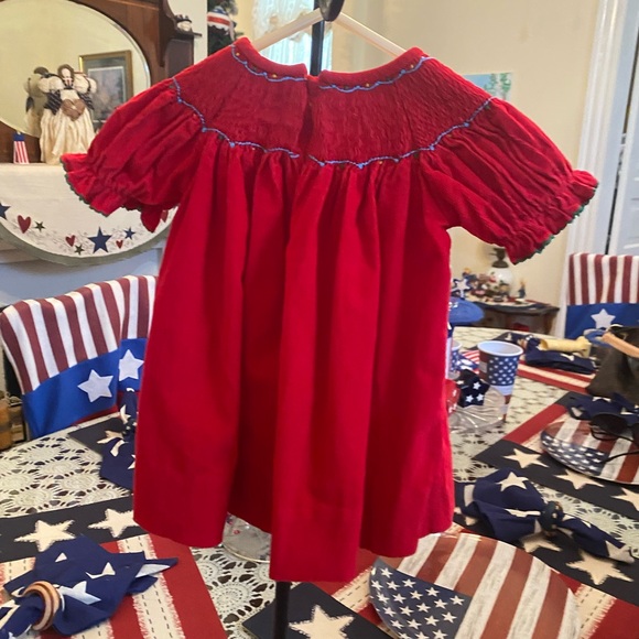 Le Za Me Smocked Infant girls Dress size 12 months - Picture 16 of 16